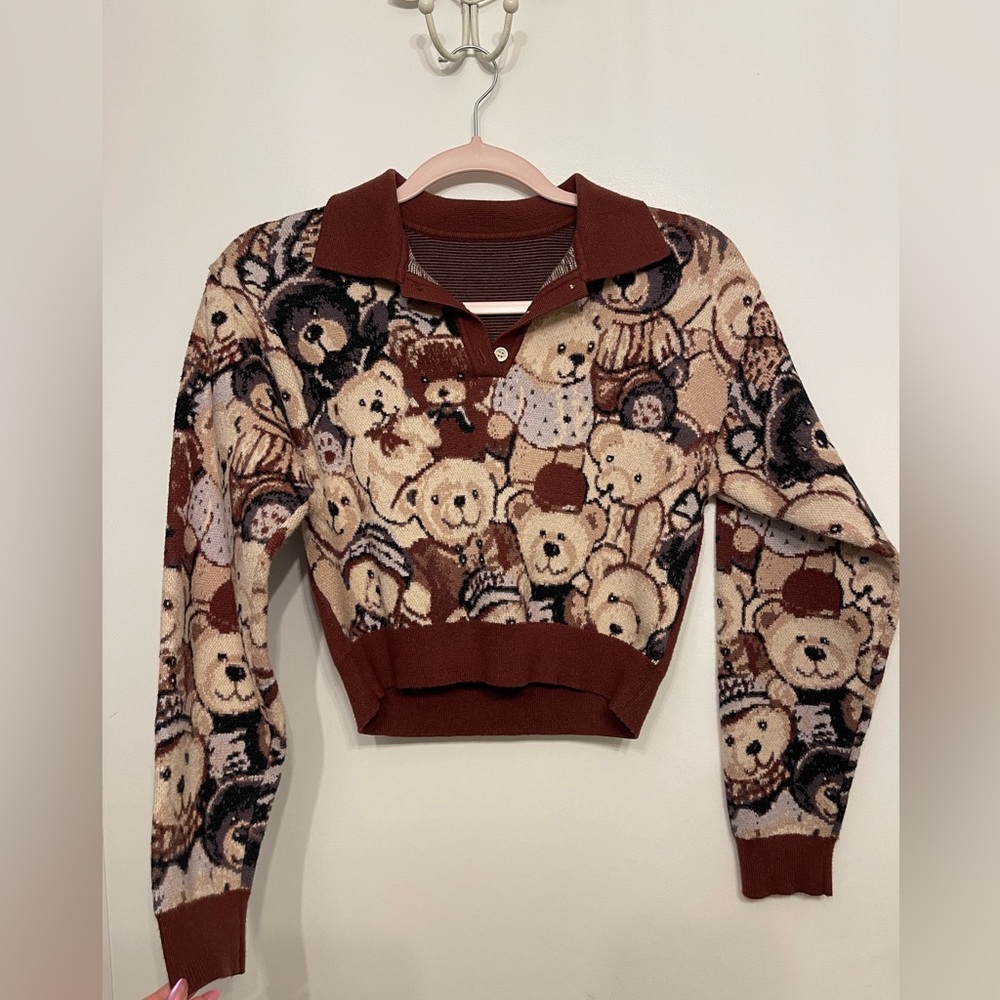 Soft Teddy Bear Sweater
